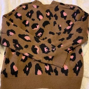 Leopard sweater